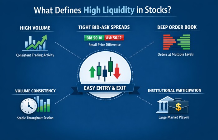 high liquidity in stocks