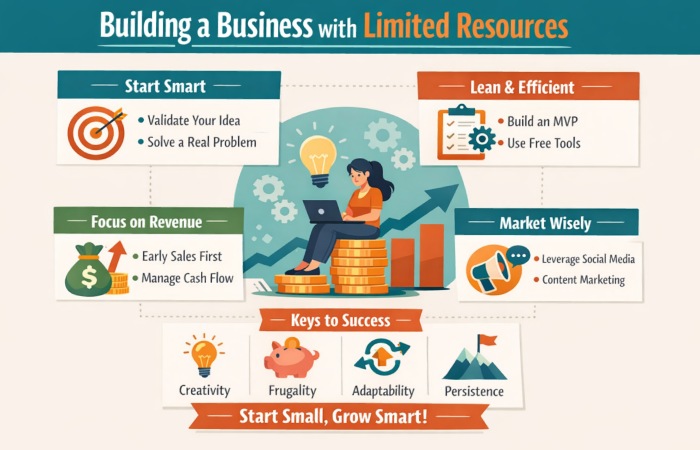 Building a Business with Limited Resources